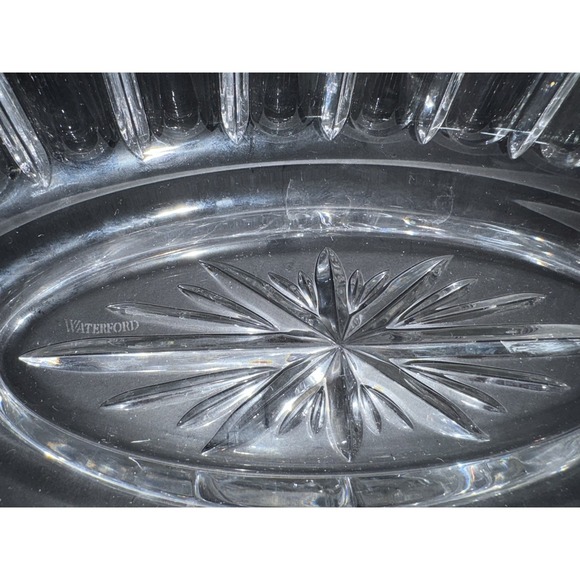 Waterford Lead‎ Crystal Oval Dish Grafton Street O'Connell Ireland Collection - Picture 4 of 8